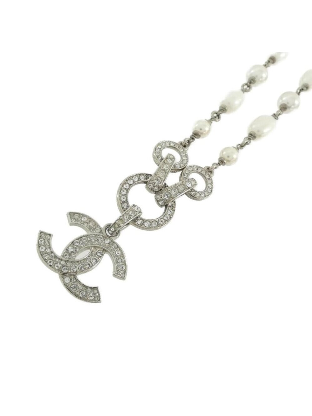Chanel Necklace Silver